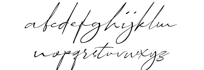 Irnafia_demo Font LOWERCASE