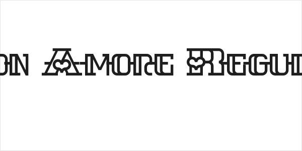 Iron Amore Regular Logo