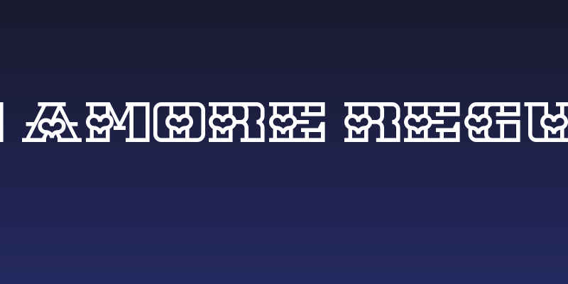 Iron Amore Regular Social Header