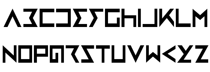 Iron Cobra Condensed Font LOWERCASE