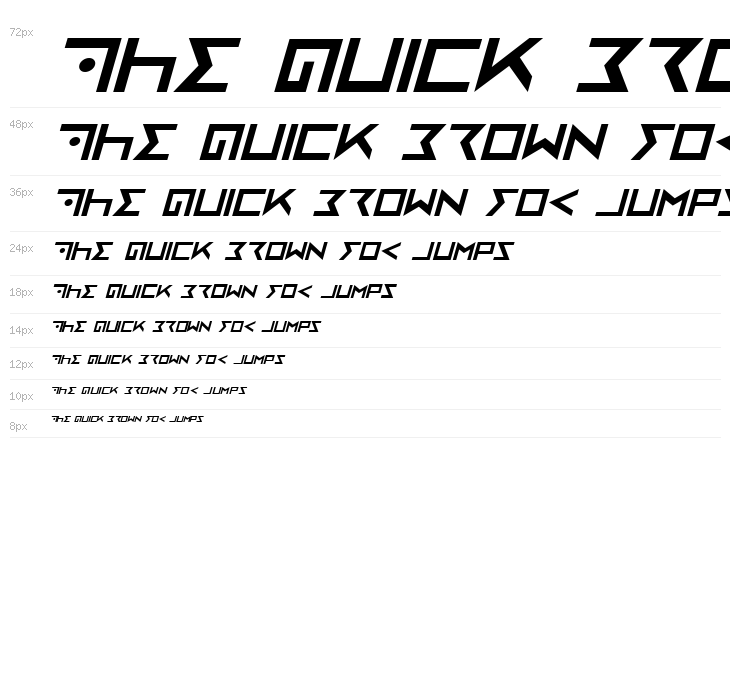 Iron Cobra Italic Waterfall