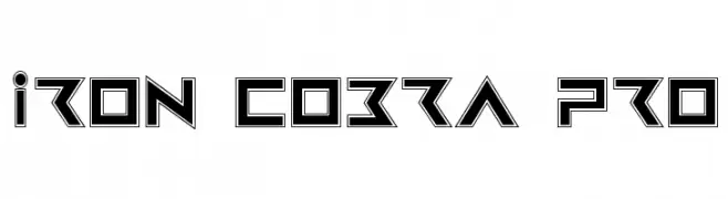 Iron Cobra Pro  Frei Schriftart Herunterladen