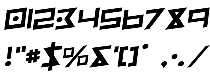 Iron Cobra Rotalic Font Alte caractere