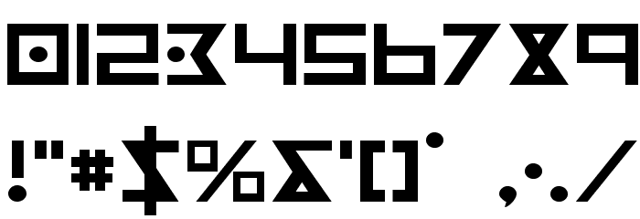 Iron Cobra Font OTHER CHARS