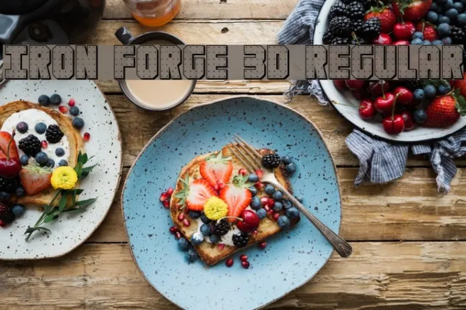 Iron Forge 3D Regular Example 3