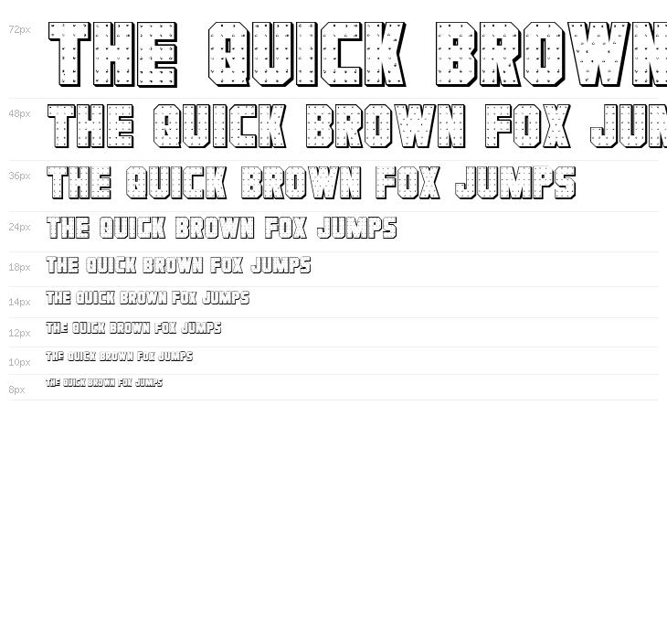 Iron Forge 3D Regular Waterfall