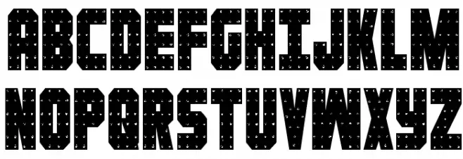 Iron Forge Condensed Schriftart Groß