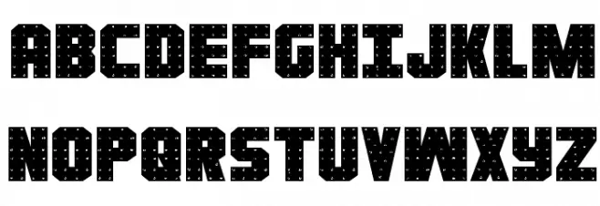 Iron Forge Expanded Schriftart Groß