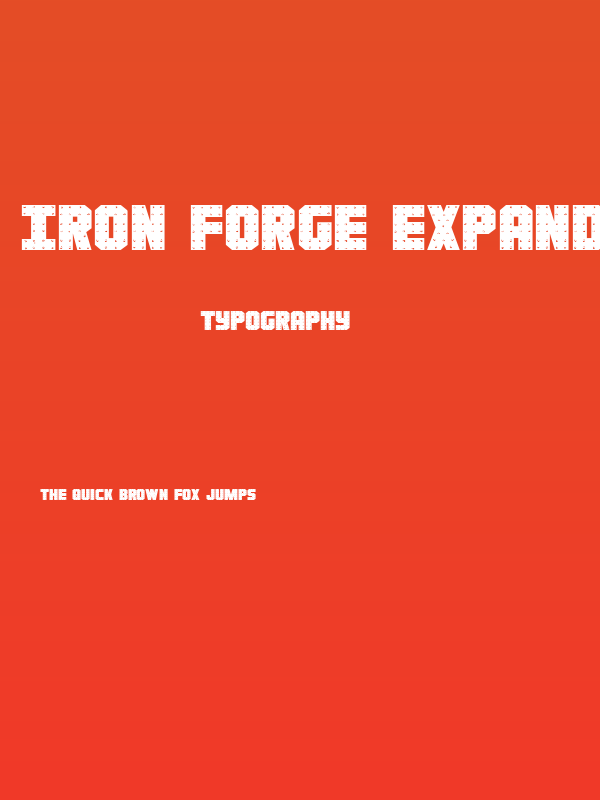 Iron Forge Expanded Poster