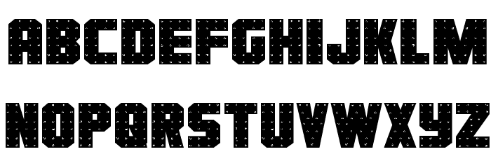 Iron Forge Expanded Font LOWERCASE