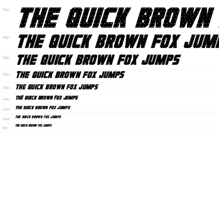 Iron Forge Italic Waterfall