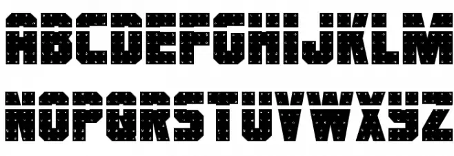 Iron Forge Laser Regular Fuentes MINÚSCULAS