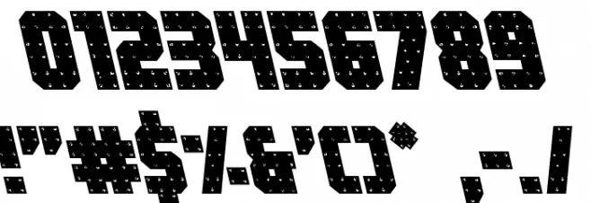Iron Forge Leftalic Font OTHER CHARS
