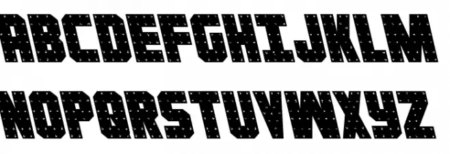 Iron Forge Leftalic Schriftart Groß