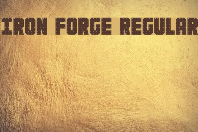 Iron Forge Regular Example 1