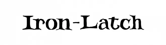 Iron-Latch  Descarca Fonturi Gratis