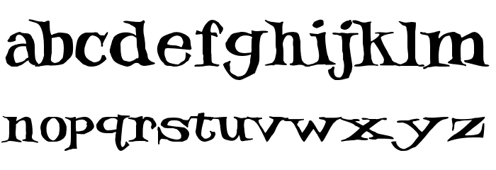 Iron-Latch フォント 小文字