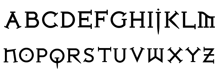 Iron League smallcaps Bold Font LOWERCASE