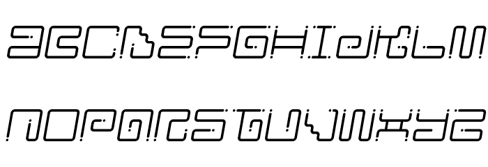 Iron Lounge Dots 2 Шрифта строчной