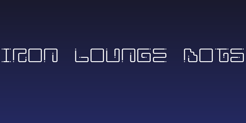 Iron Lounge Dots Social Header