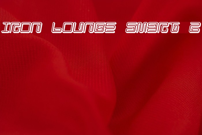 Iron Lounge Smart 2 Font examples