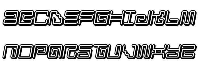Iron Lounge Smart 2 Font LOWERCASE