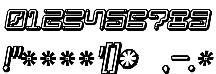 Iron Lounge Smart Dot 2 Font OTHER CHARS