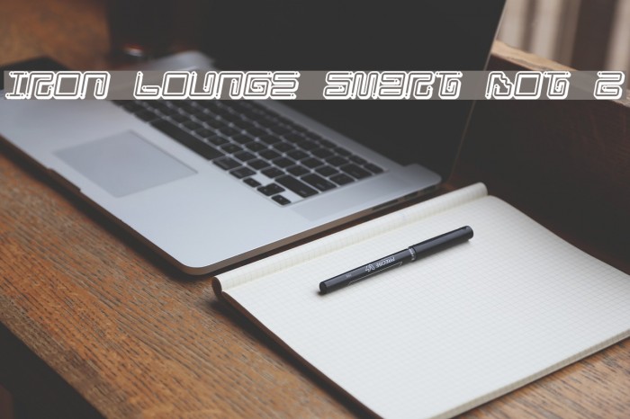 Iron Lounge Smart Dot 2 Font examples