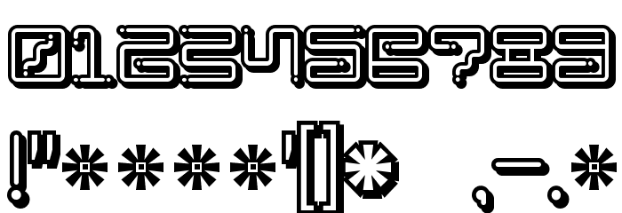 Iron Lounge Smart Dot Font OTHER CHARS