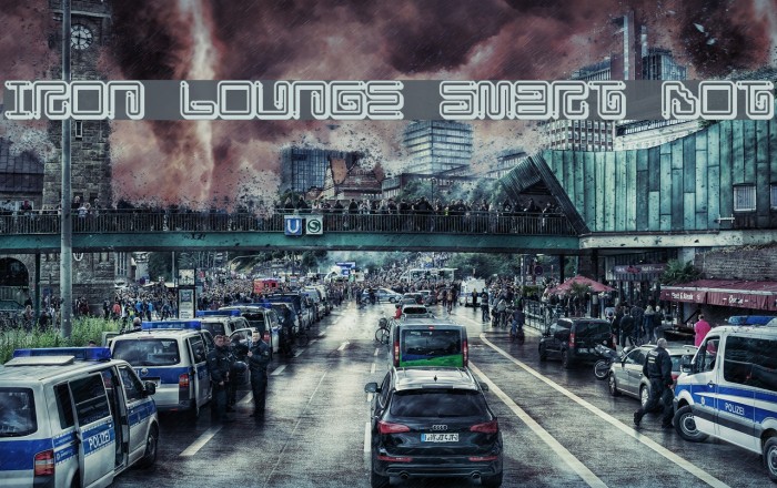 Iron Lounge Smart Dot Font examples