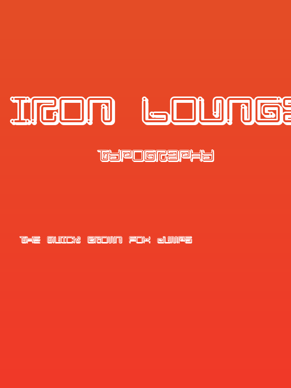 Iron Lounge Smart Dot Poster