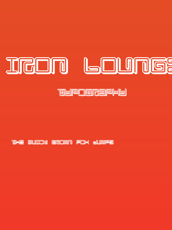 Iron Lounge Smart Poster