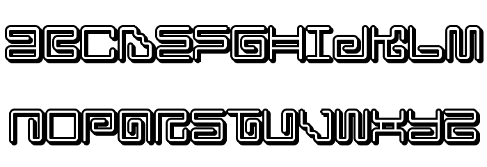 Iron Lounge Smart Font LOWERCASE