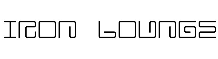 Iron Lounge  免费字体下载