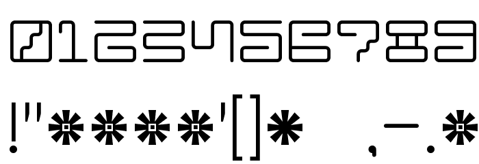 Iron Lounge Font OTHER CHARS