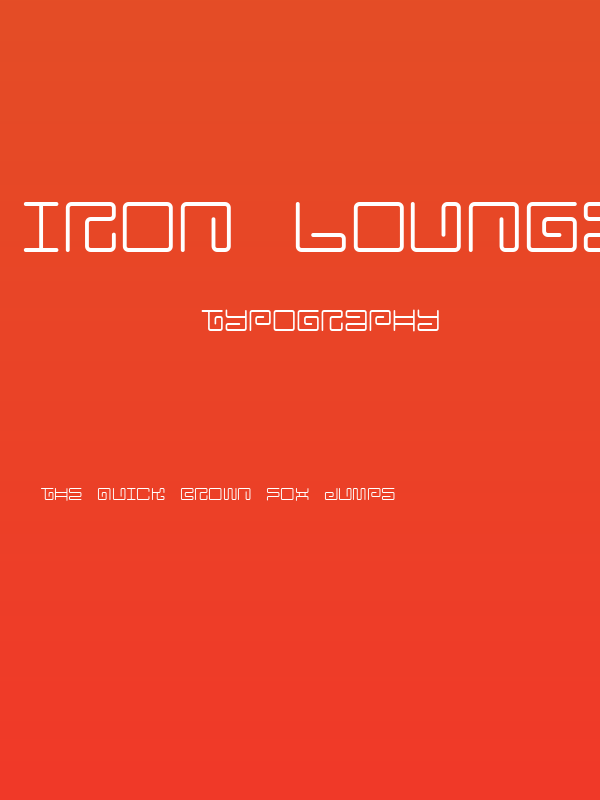 Iron Lounge Poster