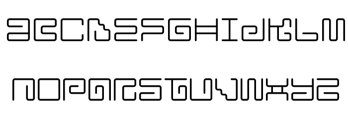 Iron Lounge Font LOWERCASE