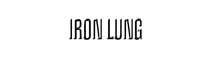 Iron Lung  Fuentes Gratis Descargar