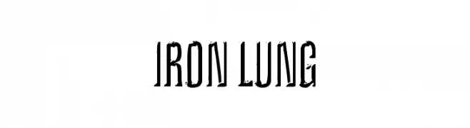 Iron Lung  Fuentes Gratis Descargar