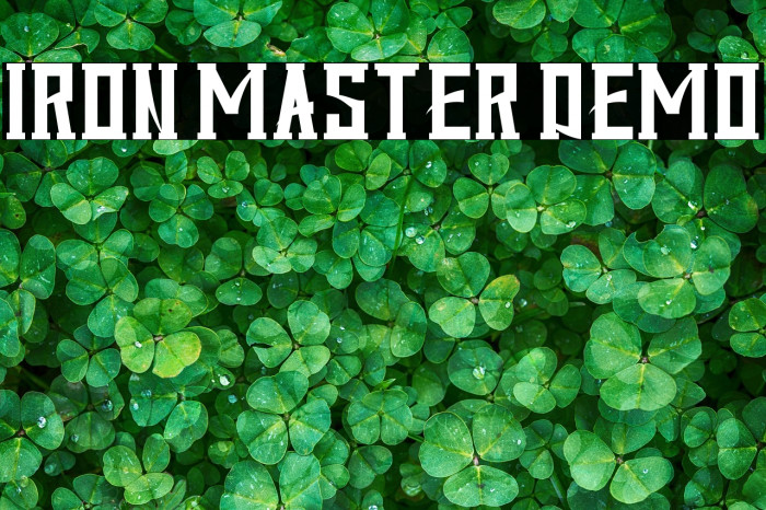 Iron Master Demo Example 2