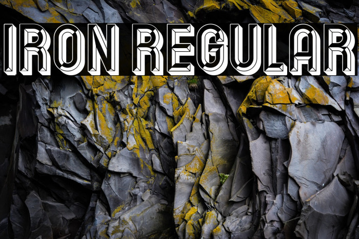Iron Regular Example 1