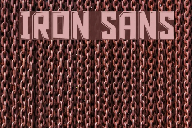 Iron Sans Example 1