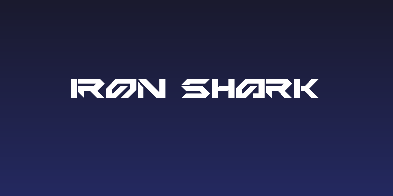 Iron Shark Social Header