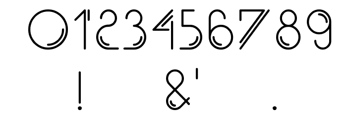Iron Font OTHER CHARS