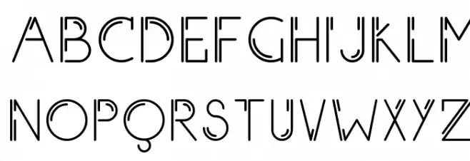 Iron Font UPPERCASE