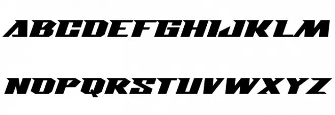 IronBridge Schriftart Groß