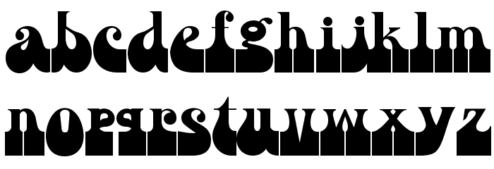 IronButterfly HM Font LOWERCASE