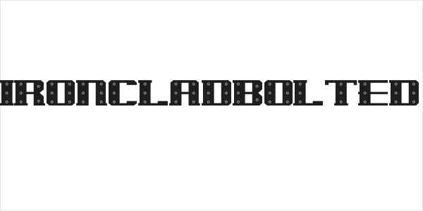 IronCladBolted Logo