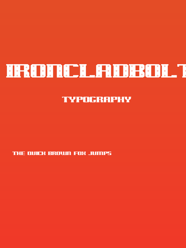 IronCladBolted Poster