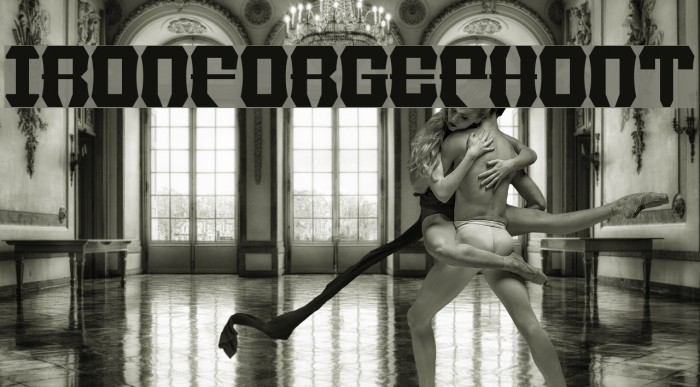 IronForgePhont Font examples